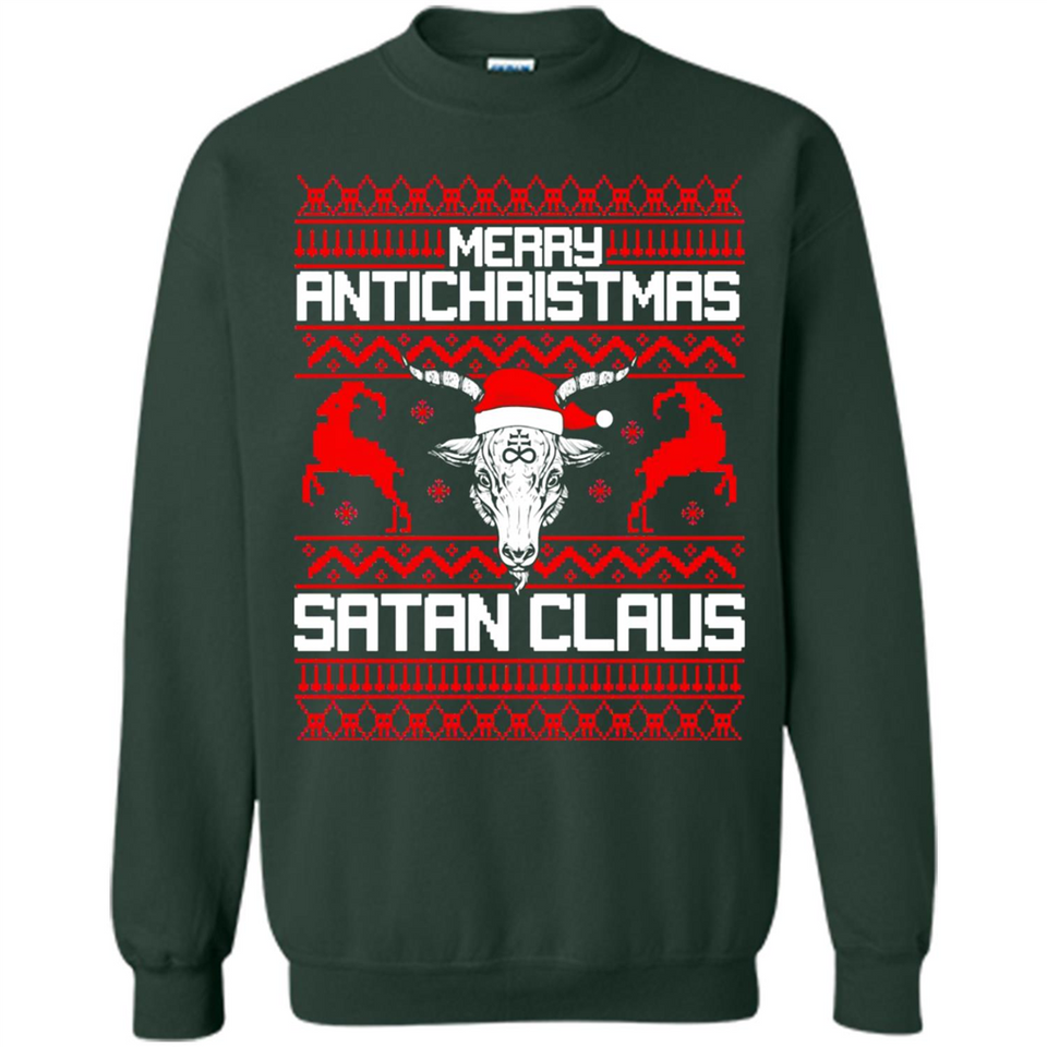 Merry Antichristmas Satan Claus - Sweatshirt