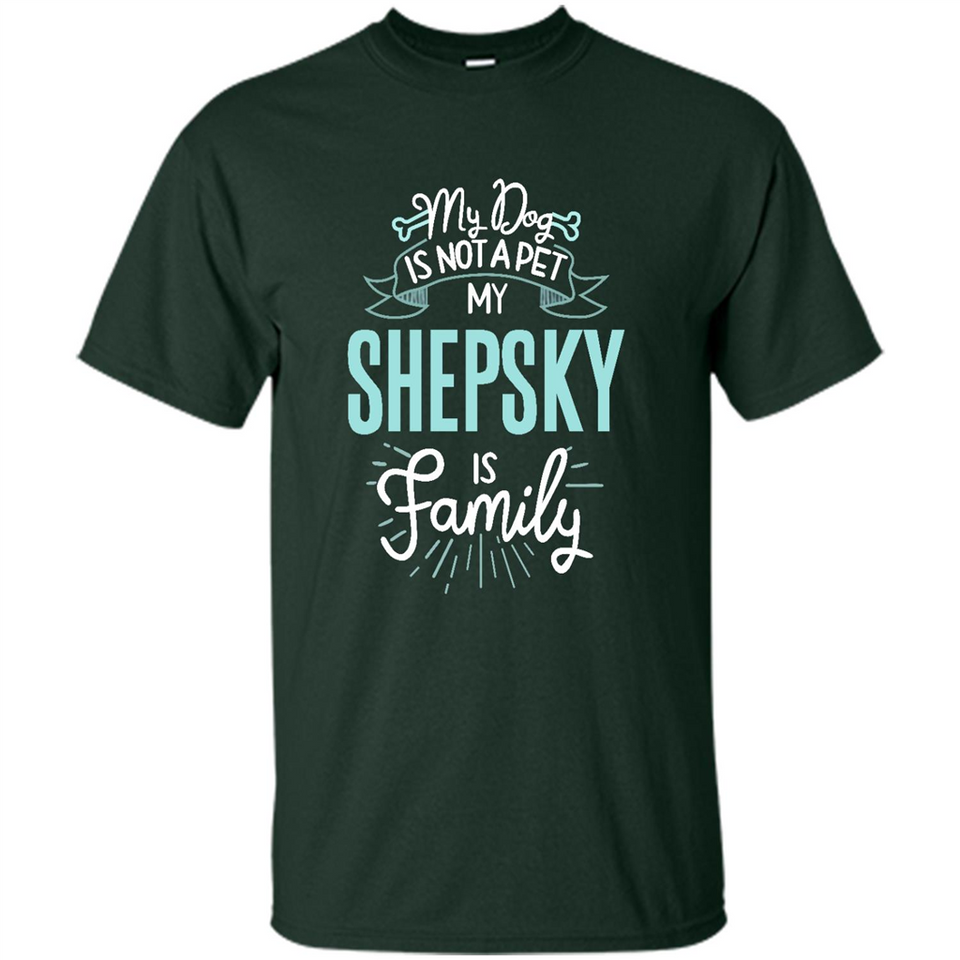 Shepsky Shirt Family Dog