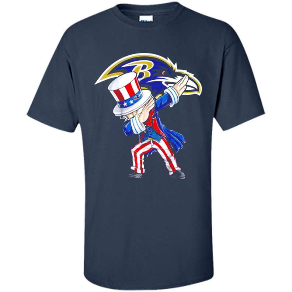 NFL BALTIMORE RAVENS UNCLE SAM DABBING INDEPENDENCE DAY