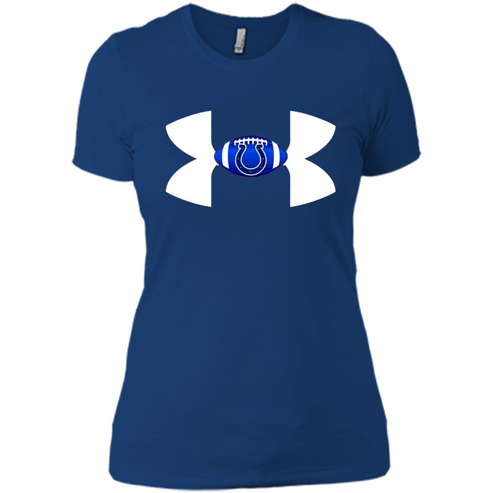 Indianapolis Colts Under Armour Logo - Ladies' Boyfriend T-Shirt