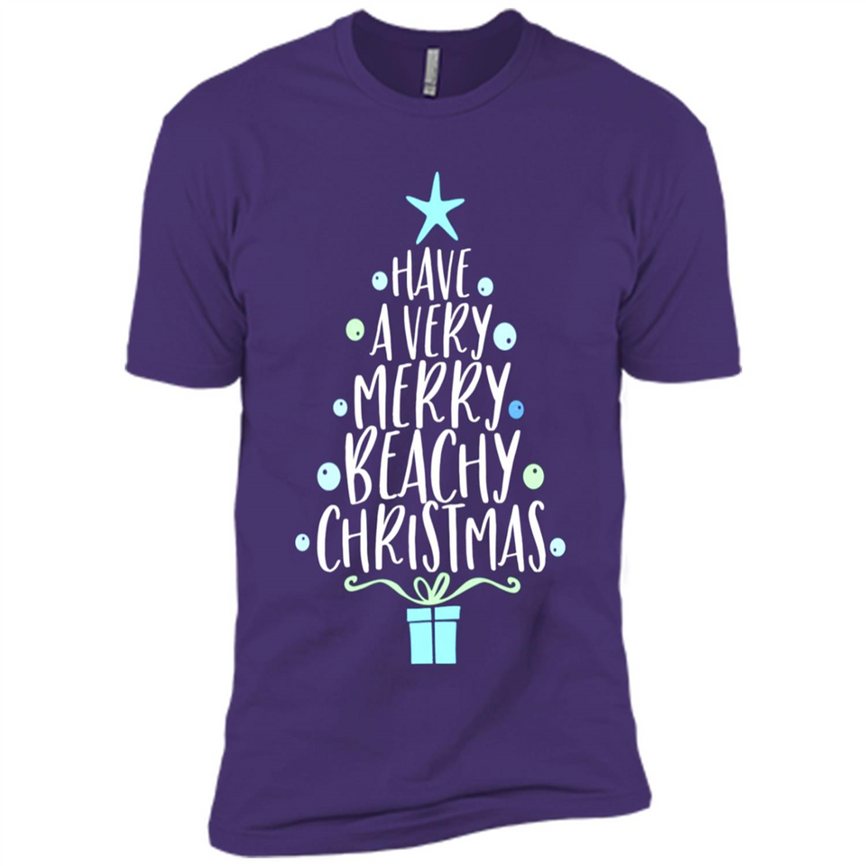Have A Very Merry Beachy Xmas Vacation - Premium Short Sleeve T-Shirt
