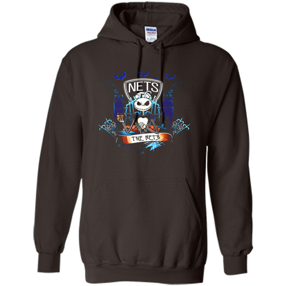 Brooklyn Nets Halloween The Nightmare Before Christmas - Hoodie