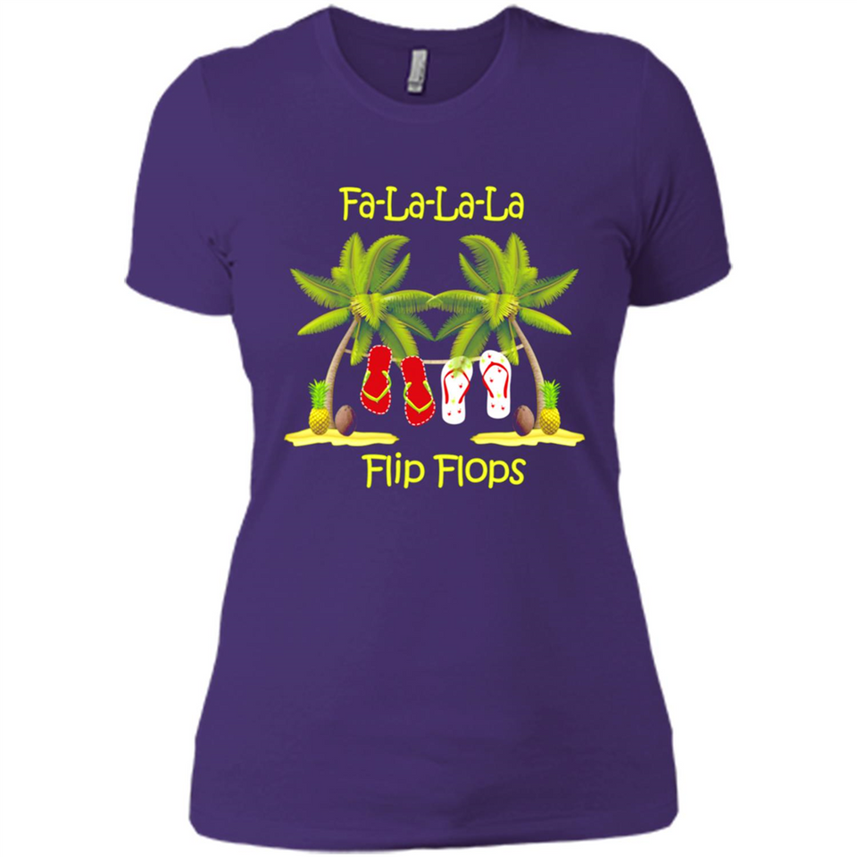 Fa-la-la-la Flip Flops is Better At The Beach