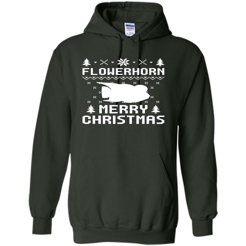 Flowerhorn Christmas T-shirt, Ugly Christmas Sweater - Hoodie