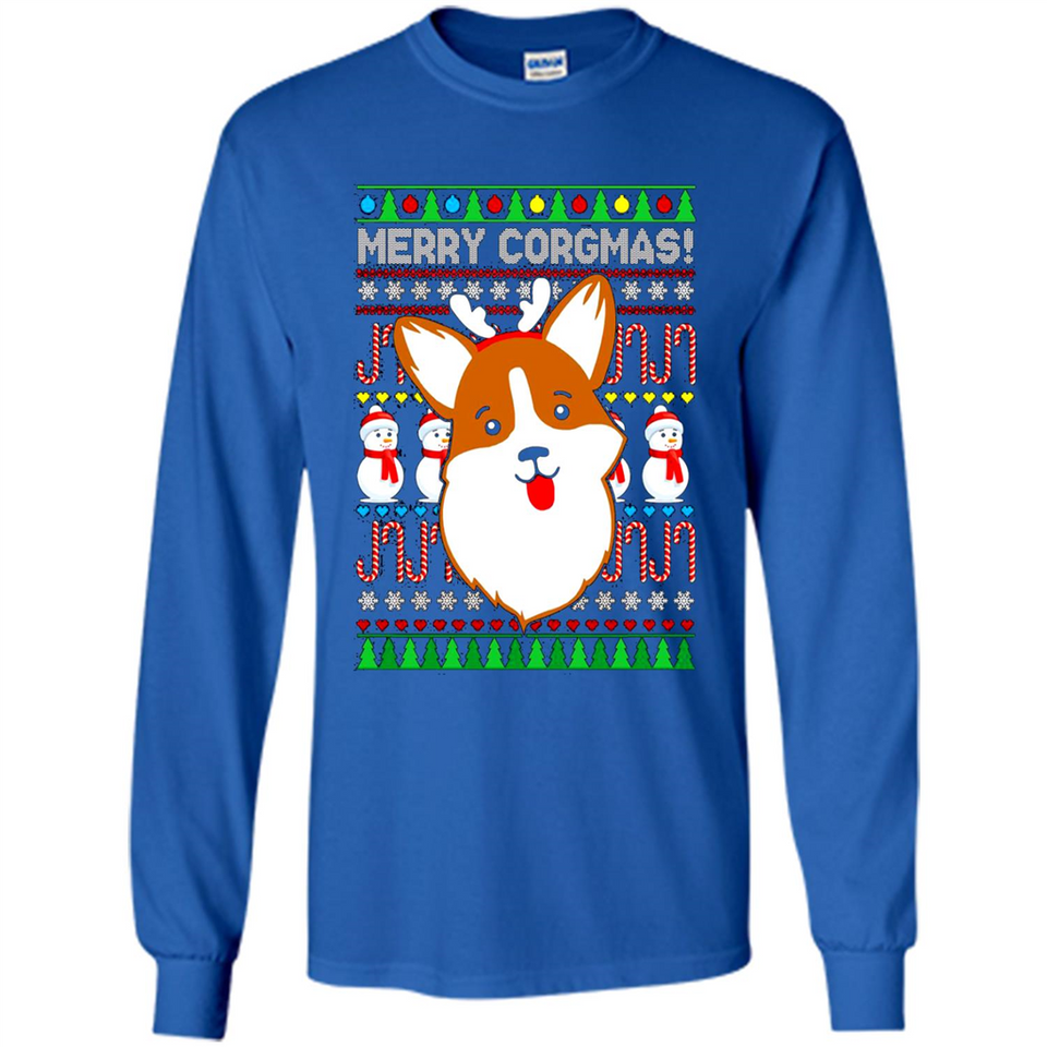 Merry Corgmas Christmas sweater PINGPONG