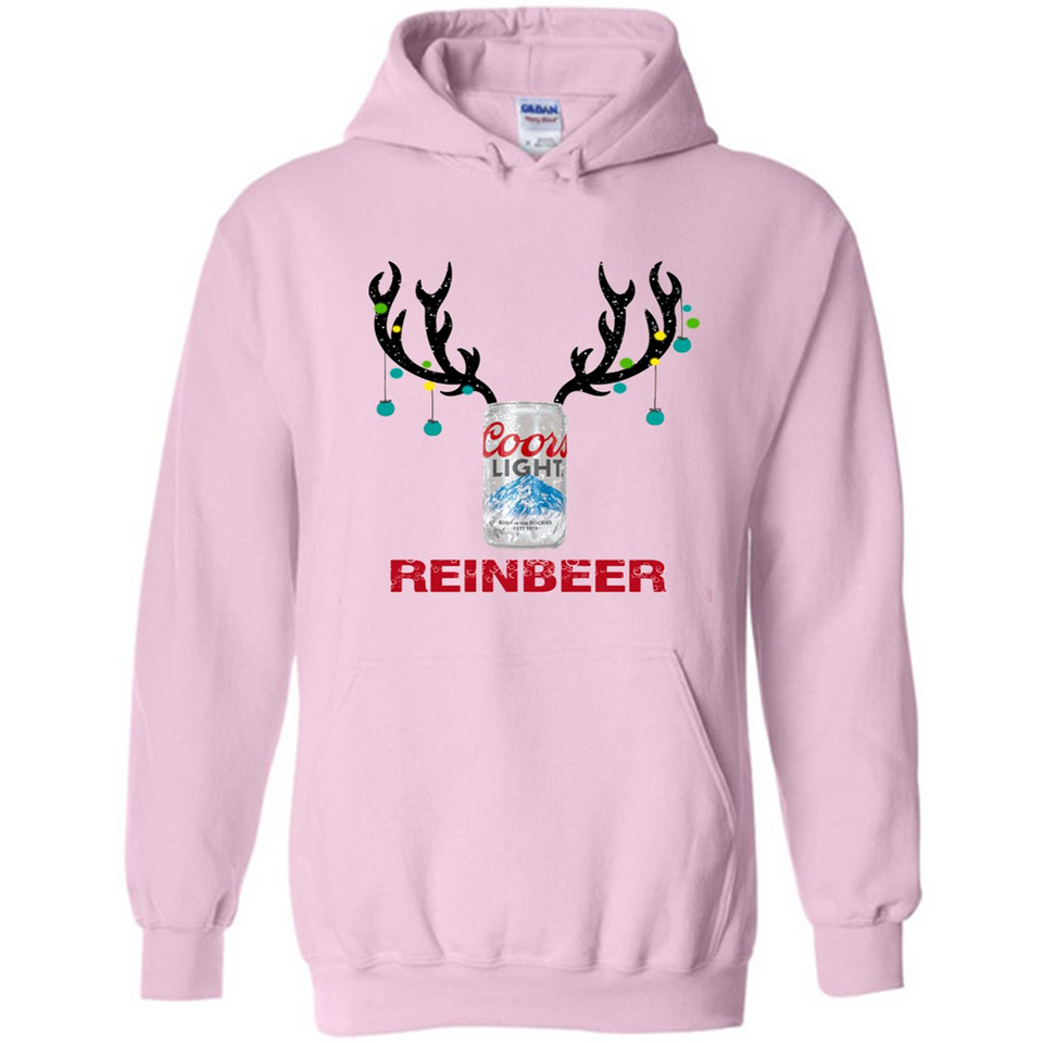 Coors Light Reinbeer Funny Beer Reindeer Christmas Sweatshirt - Hoodie