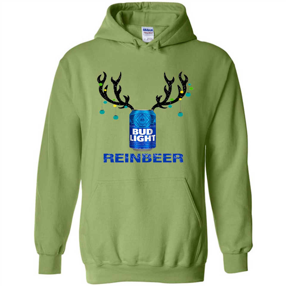 Bud Light Reinbeer Funny Beer Reindeer Christmas Sweatshirt - Hoodie