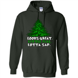 Looks Great Little Full Lotta Sap Funny Christmas PINGPONG