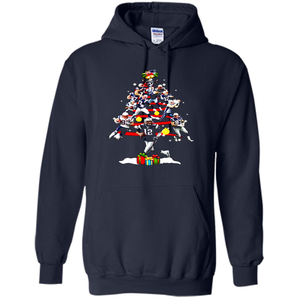 NEW ENGLAND PATRIOTS PLAYERS CHRISTMAS TREE PINGPONG