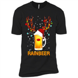 Rainbeer Funny Reindeer Beer Lover