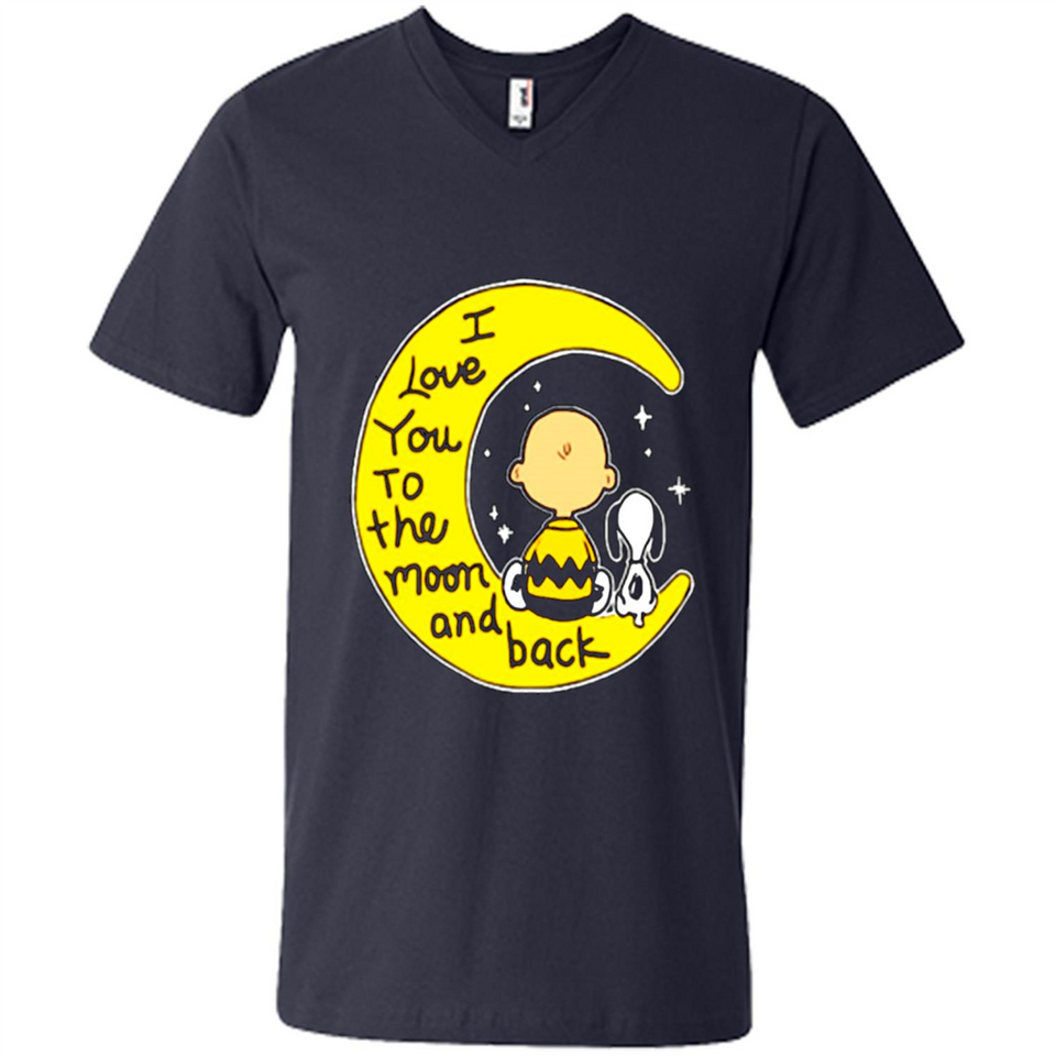 I LOVE YOU TO THE MOON AND BLACK CHARLIE BROWN AND SNOOPY