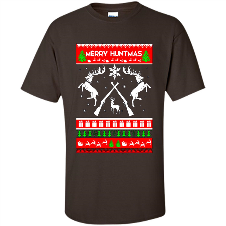 Merry Huntmas Ugly Christmas sweater PINGPONG
