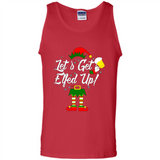 Let's Get Elfed Up Drinking Beer Christmas PINGPONG