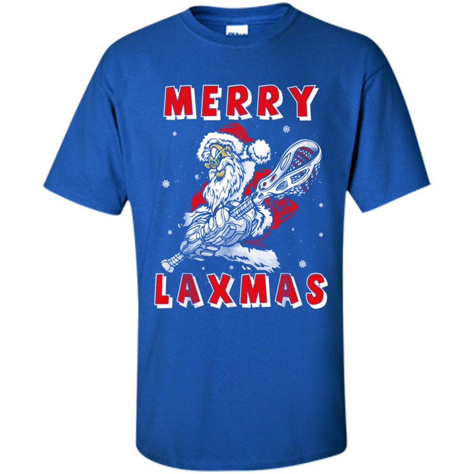 Lacrosse Merry Laxmas Santa - Shirt