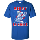 Lacrosse Merry Laxmas Santa - Shirt