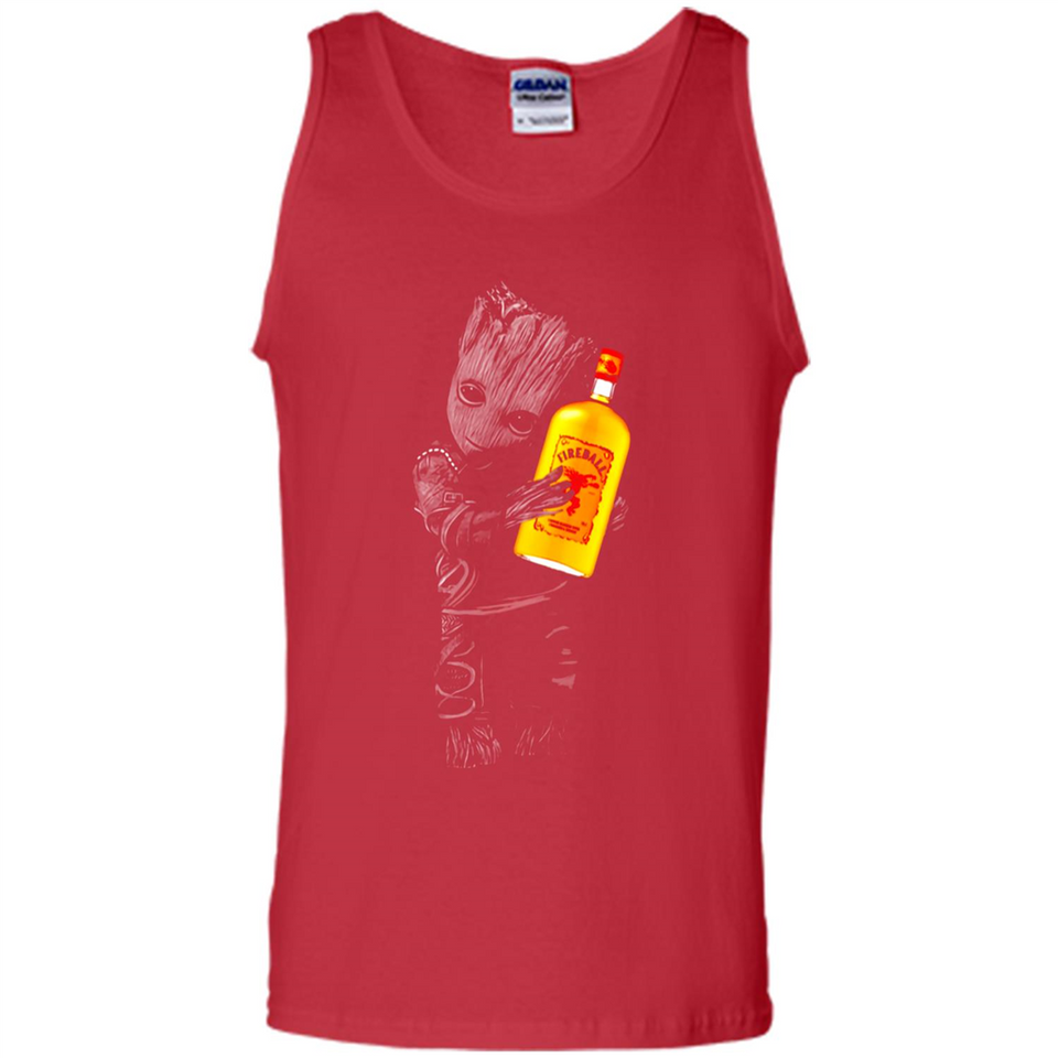 Groot hug Fireball Cinnamon Whisky PING PONG