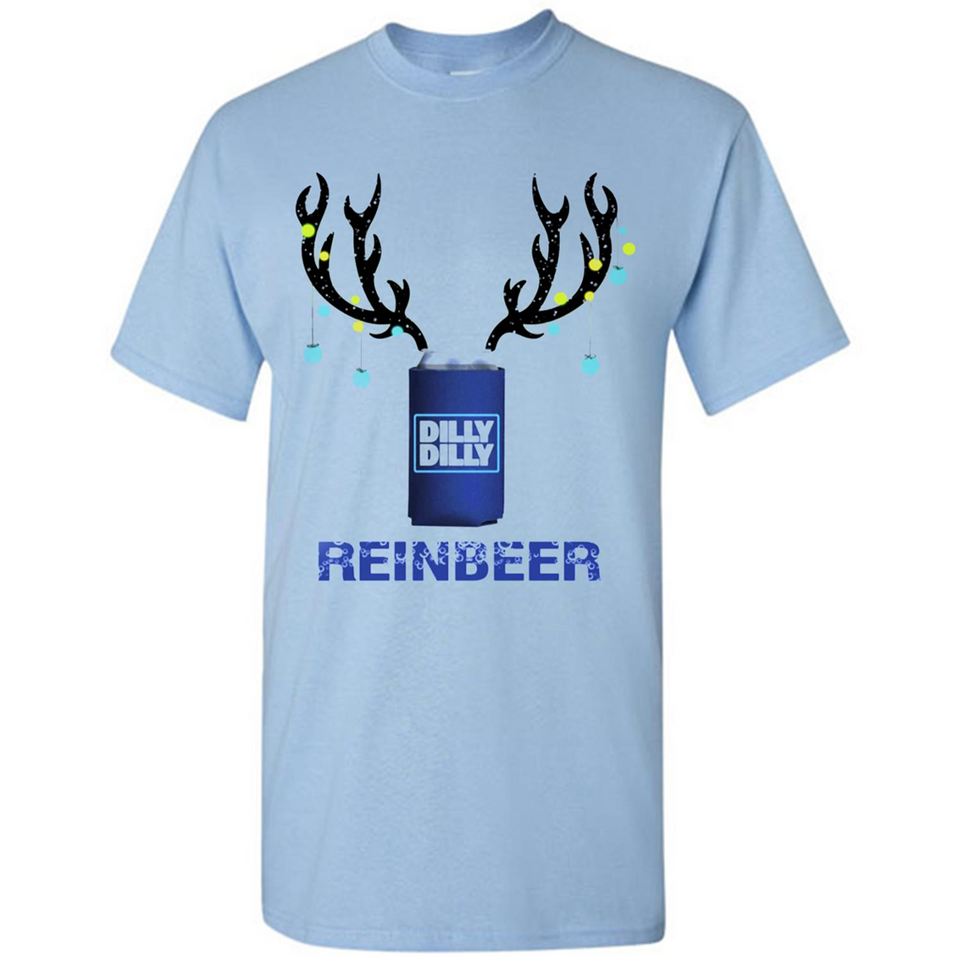 Dilly Dilly Reinbeer Funny Beer Reindeer Christmas Sporty - Shirt