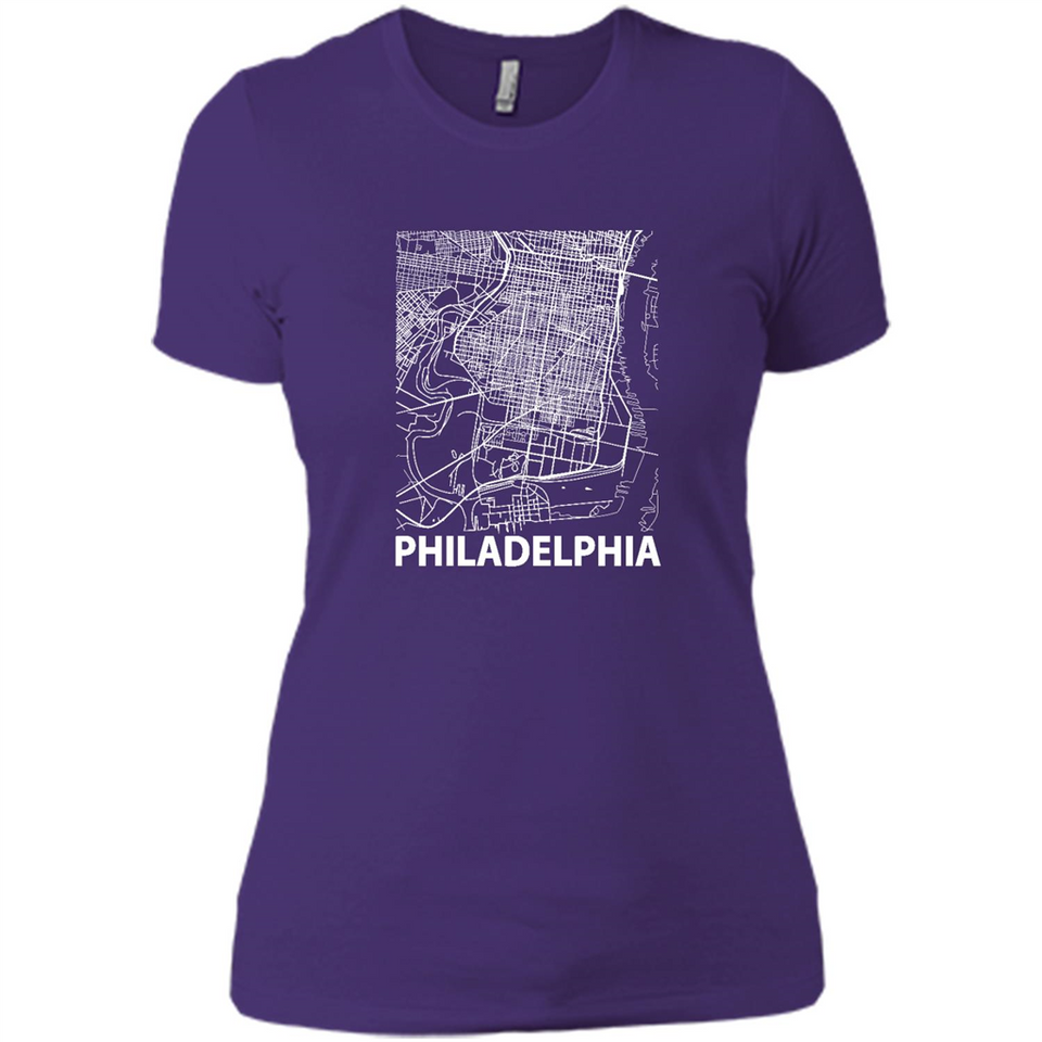Philadelphia Pennsylvania City Map Souvenir