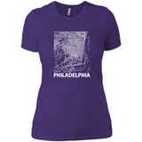 Philadelphia Pennsylvania City Map Souvenir