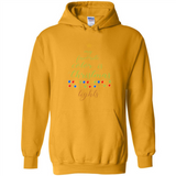 My Favorite Color is Christmas Lights Xmas Sporty T-Shirt - Hoodie