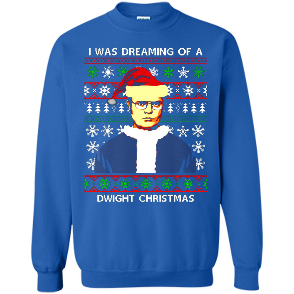I'm dreaming of a Dwight Christmas sweatshirt - Sweatshirt