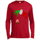 GRINCH HAND HOLDING CHRISTMAS ORNAMENT - DON'T BE A GRINCH PINGPONG