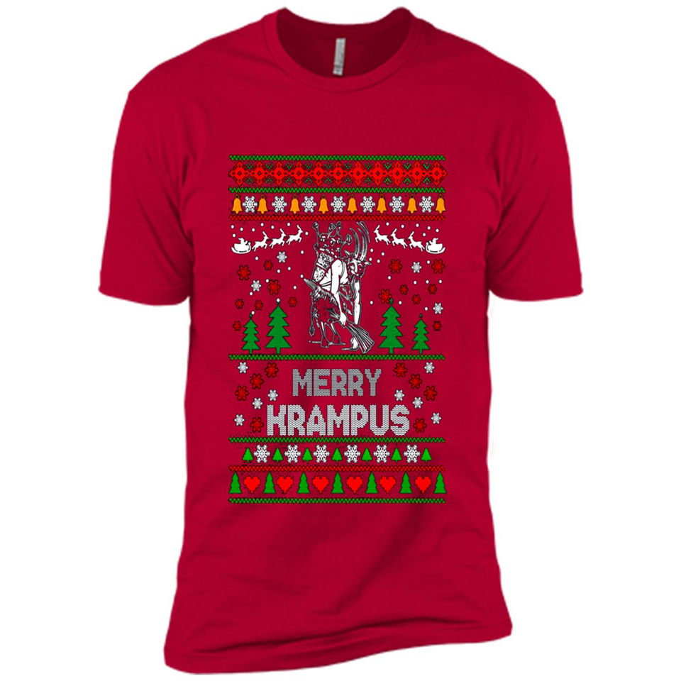 Merry Krampus Christmas sweatshirt PINGPONG
