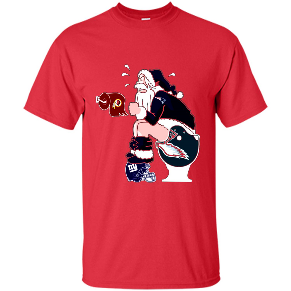 New England Patriots Toilet Santa Claus PINGPONG