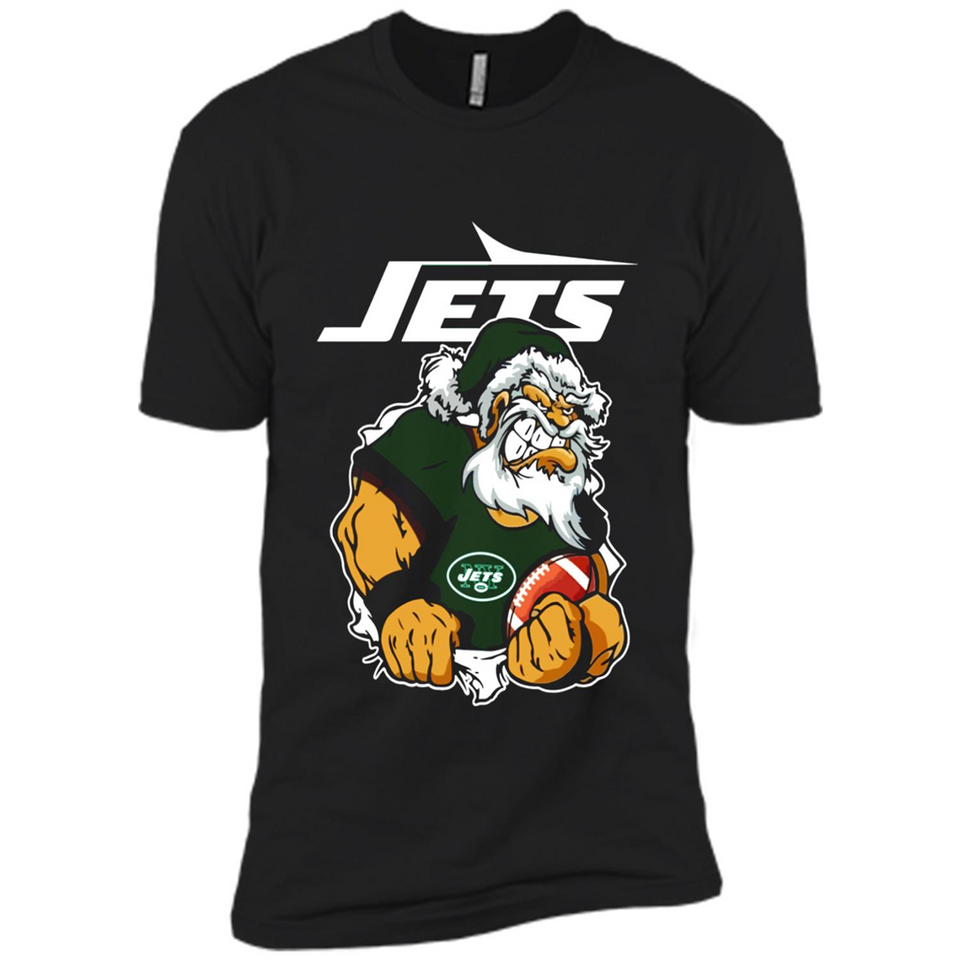 Grumpy Santa Claus Jets Football Team PINGPONG