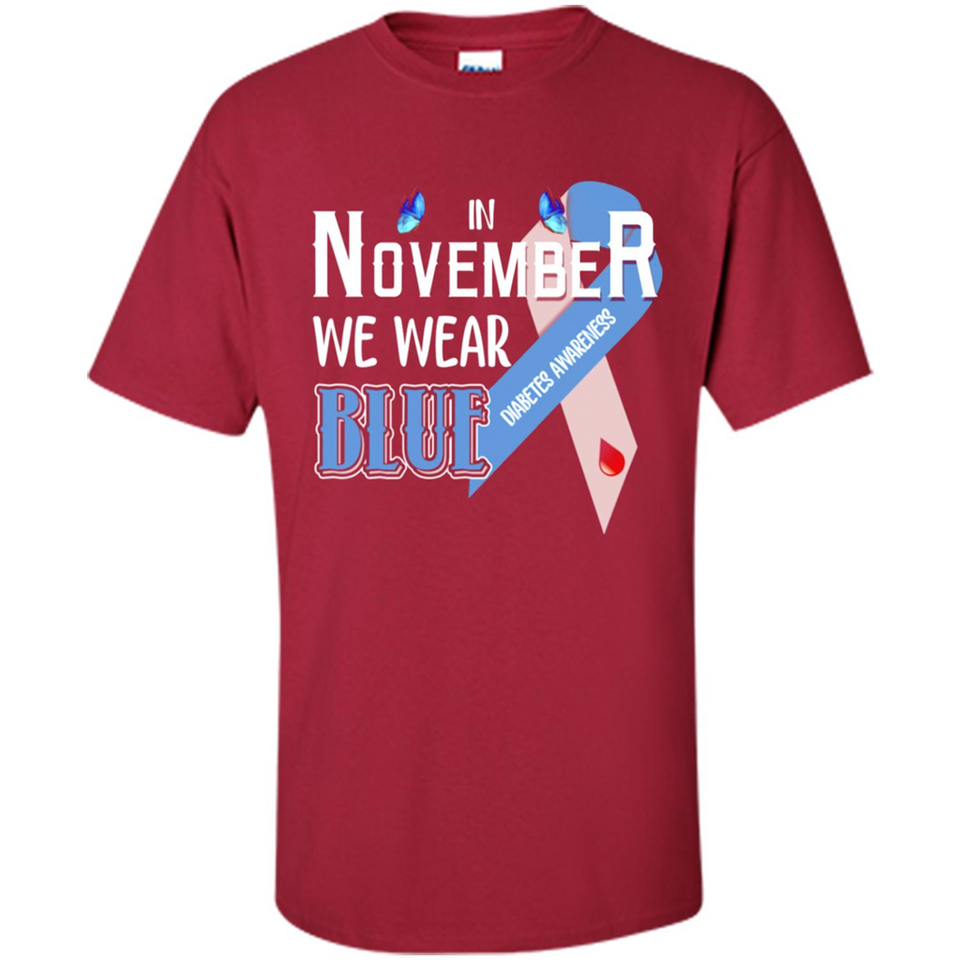 November We Wear Blue Diabetes Awareness