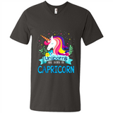 Unicorns are born in Capricorn Birthday Rainbow Gift Custom Ultra Cotton