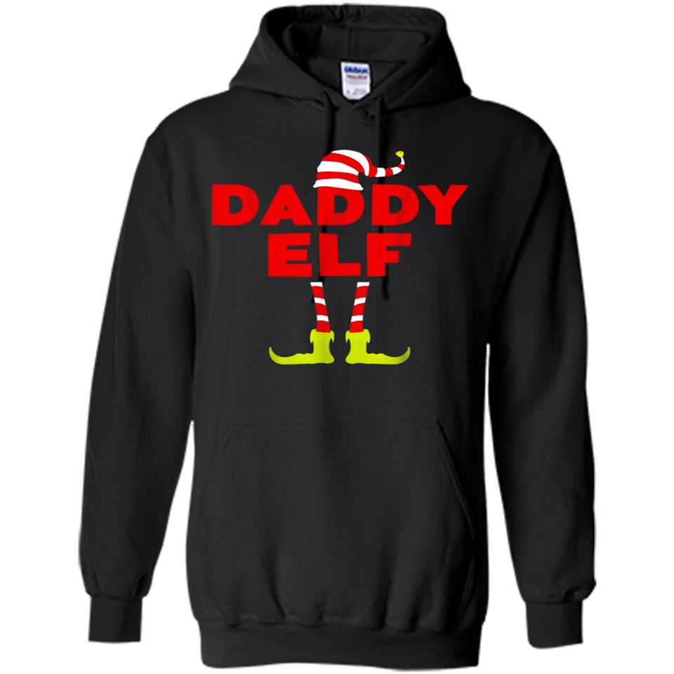 Mens Daddy Elf T-Shirt Funny Matching Christmas Costume - Hoodie