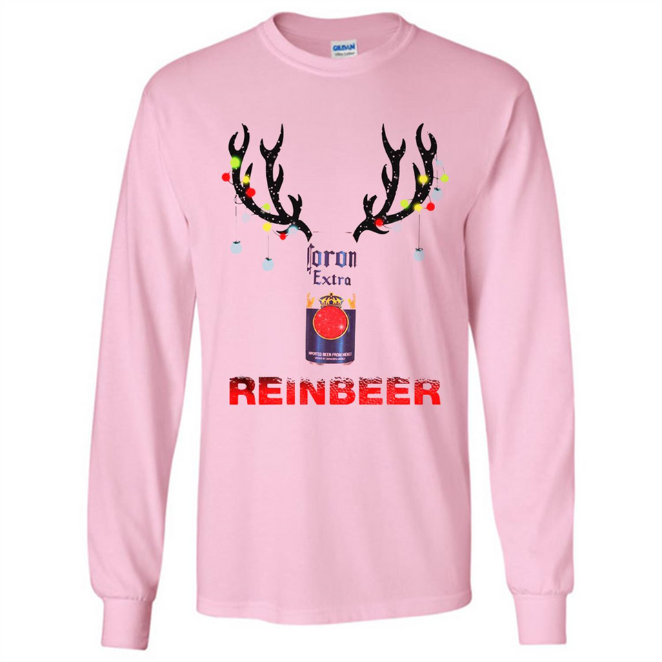 Corona Extra reinbeer Christmas - Long Sleeve T-Shirt