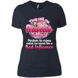 They Call Me Auntie Flower - Ladies' Boyfriend T-Shirt