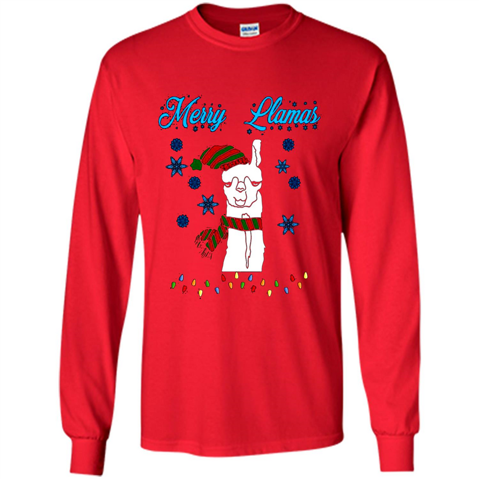 Merry Llama Christmas sweater PINGPONG