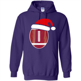 Christmas Football Shirt - Football Santa Hat Christmas