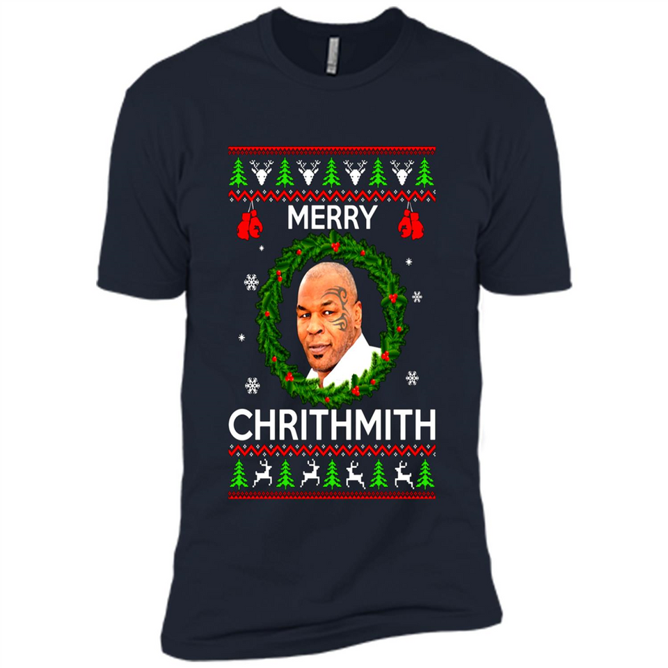 Mike Tyson Merry Chritmith Christmas Sweatshirt PINGPONG