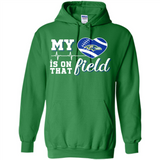 Baltimore Ravens Football My Heart is on that Field - Hoodie