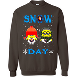 Snow Day Shirt For Houston Astros Vs Minion Fans pingpong