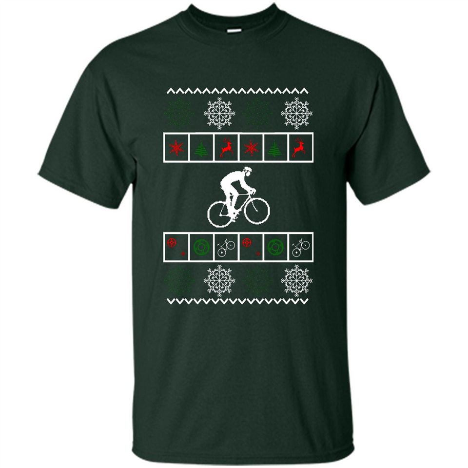Christmas Ugly Sweater Best Cycling Ugly Christmas Sweater - Shirt