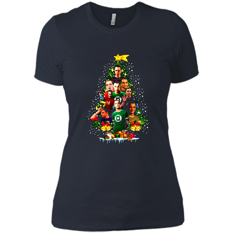 Sheldon Cooper Christmas tree sweater PINGPONG