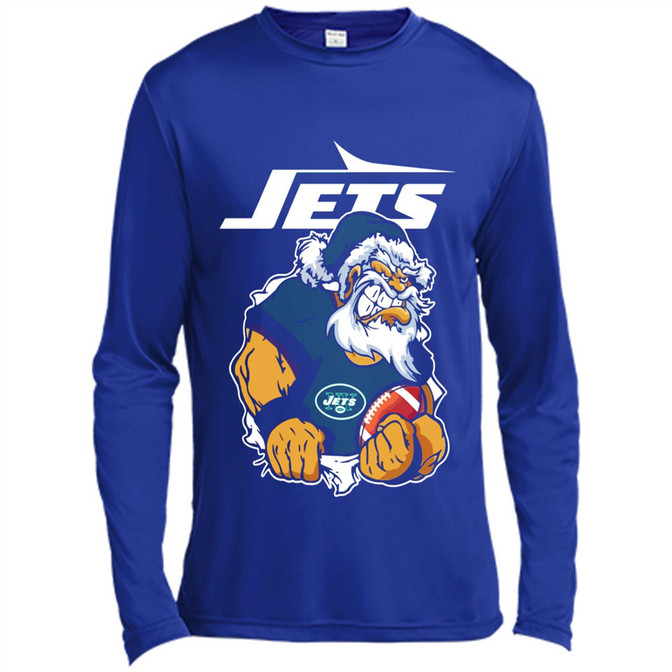 Grumpy Santa Claus Jets Football Team PINGPONG