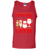 CHRISTMAS CREW Shirt X-mas Santa Snowman Reindeer Elf - Tank Top