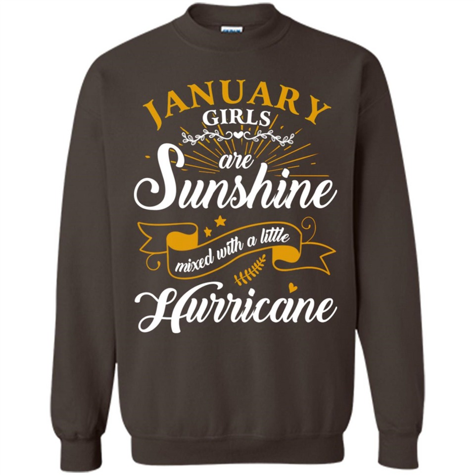 January Girl Are Sunshine Mixed With a Little Hurricane