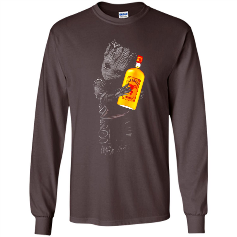 Groot hug Fireball Cinnamon Whisky PING PONG