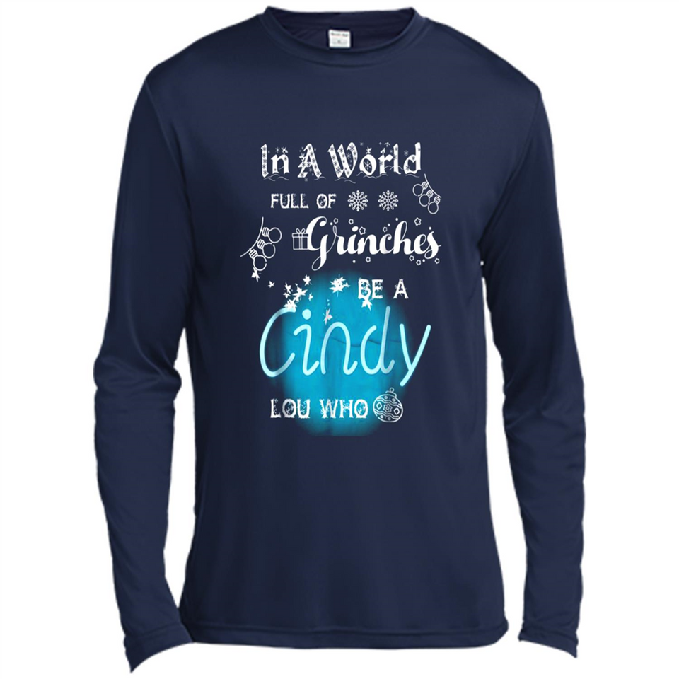 In A World Full Of Grinches Be A Cindy Lou Who PINGPONG