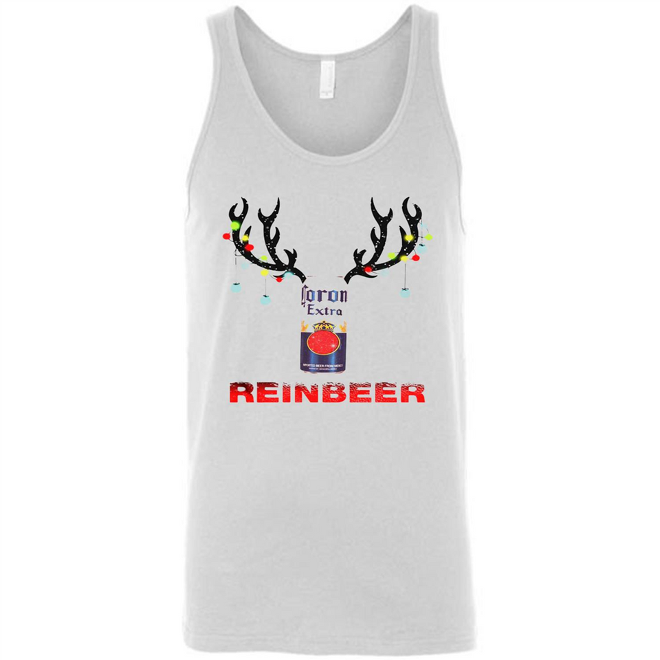 Corona Extra reinbeer Christmas - Canvas Unisex Tank
