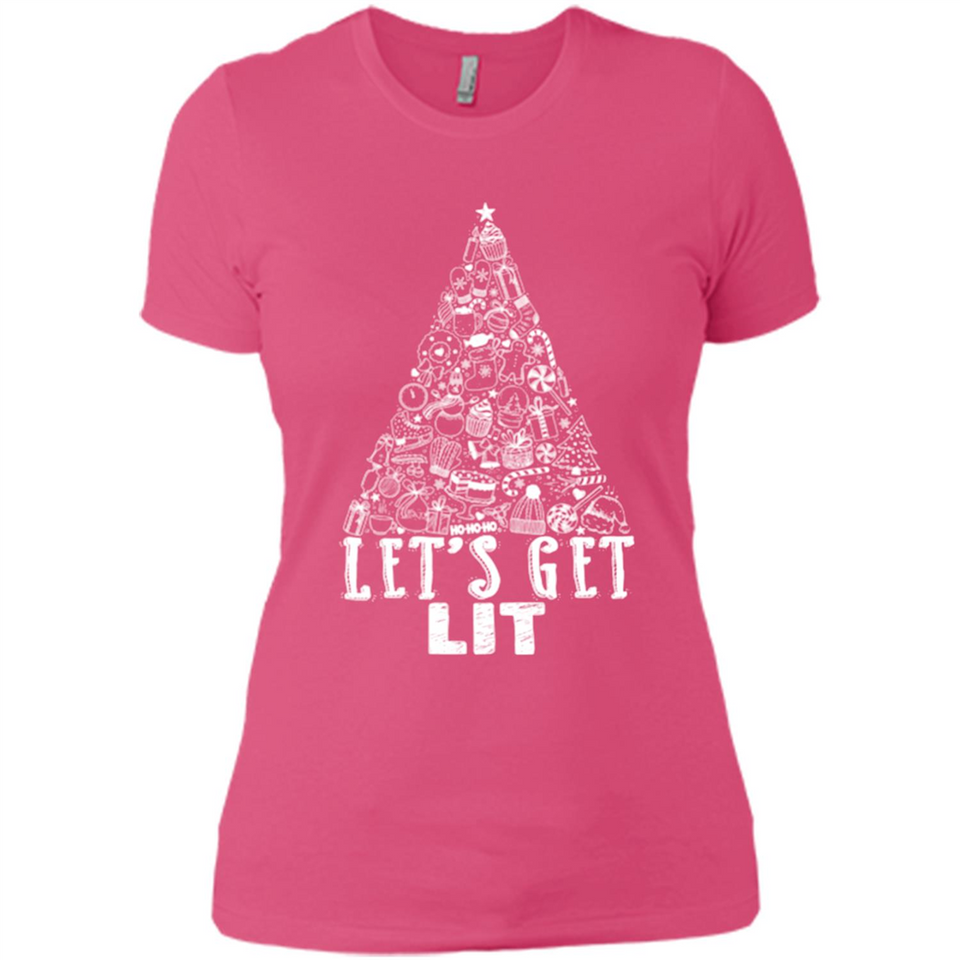 Let's Get Lit - Funny Christmas Tree
