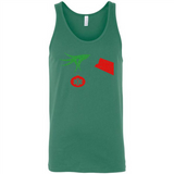 Funny Grinch Hand holding Doctor ornament Christmas Sporty T-Shirt - Canvas Unisex Tank