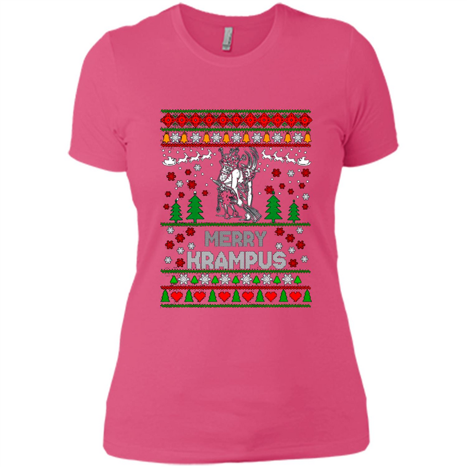 Merry Krampus Christmas sweatshirt PINGPONG